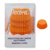 Opakowania gastronomiczne - Papilotka muffiny śr.50 h 32 pomarańczowa 75szt - miniaturka - grafika 1