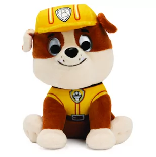 Psi Patrol, maskotka Rubble, 18 cm - Maskotki i pluszaki - miniaturka - grafika 1
