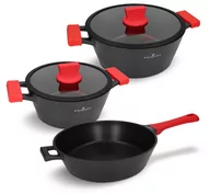 Zestawy garnków i patelni - Zestaw garnków i patelni 5 el. Obsidian Zwieger - miniaturka - grafika 1