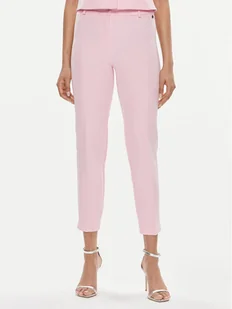 Maryley Spodnie materiałowe 24EB52Z/43OR Różowy Regular Fit - Spodnie damskie - miniaturka - grafika 1