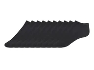 Skarpetki męskie - LIVERGY® Skarpety stopki męskie, 10 par (Czarny, 39-42) - miniaturka - grafika 1