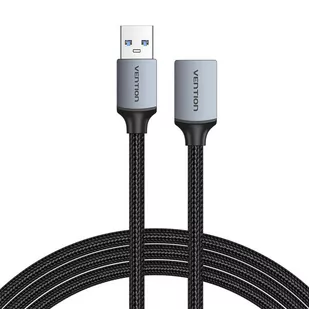 Przedłużacz USB 3.0 męski USB do żeński USB-A, Vention 2m (czarny) - Kable komputerowe i do monitorów - miniaturka - grafika 1