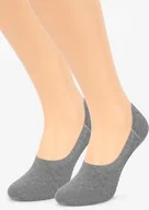 Skarpetki męskie - Stopki męskie bawełniane szare z silikonem Discreet Marilyn - miniaturka - grafika 1