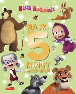 Masza i Niedźwiedź Bajki 5 minut przed snem 3 Nowa - Pedagogika i dydaktyka - miniaturka - grafika 2