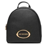 Torebki damskie - Plecak LOVE MOSCHINO JC4341PP0NK1400A Czarny - miniaturka - grafika 1
