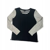 Bluzki damskie - Bluzka damska rękaw TOMMY HILFIGER L - Tommy Hilfiger - miniaturka - grafika 1