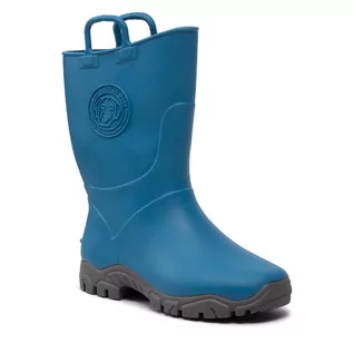 Buty dla chłopców - Kalosze Boatilus - Ducky Smelly Welly Rain Boot VAR.M11 Cobalt Grey - grafika 1