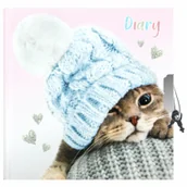 Szkolne artykuły papiernicze - Starpak Pamiętnik zamykany Kotek - miniaturka - grafika 1