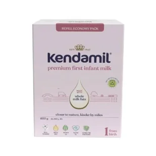 Kendamil Premium Box 1 Mleko początkowe w proszku dla niemowląt od urodzenia, 600g - Mleko modyfikowane - miniaturka - grafika 1
