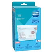Podgrzewacze butelek i sterylizatory - Canpol Babies Woreczki Worki Do Sterylizacji W Kuchence Mikrofalowej Smoczków Butelek 6 Szt. - miniaturka - grafika 1