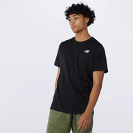 Koszulki męskie - Koszulka New Balance MT11070BK - czarna - miniaturka - grafika 1