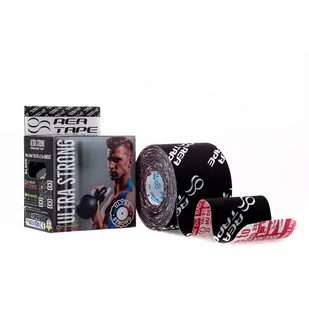 Profesjonalna taśma do kinesiology tapingu marki REA TAPE ULTRA STRONG - Akcesoria medyczne - miniaturka - grafika 1