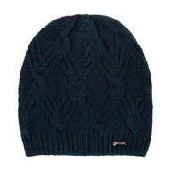 Czapki damskie - Damska czapka z ozdobnym wzorem - miniaturka - grafika 1