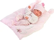 Lalki dla dziewczynek - Llorens Llorens 17412 Lalka bobas Mimi 42 cm z gondolką - miniaturka - grafika 1