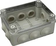 Puszki elektryczne i akcesoria - Pawbol Puszka natynkowa 150 x 110 x 70mm 10 dławików S-BOX 306-P - miniaturka - grafika 1