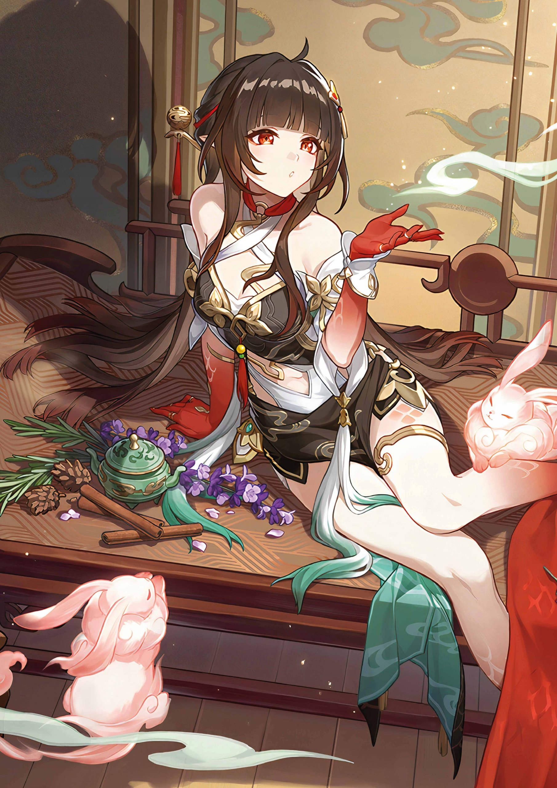 Plakat A3 Honkai Star Rail Hsr Anime Gra Lingsha