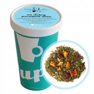 Herbata - Herbata ziołowa wspomagająca trawienie NA DOBRY POCZĄTEK DNIA mięta 80g - herbata liściasta sypana mieszanka napar susz - miniaturka - grafika 1