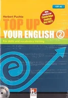 Książki do nauki języka angielskiego - Puchta Herbert Top Up Your English 2 A2 + audio CD - miniaturka - grafika 1