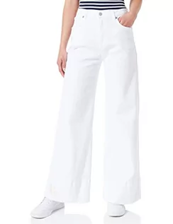 Spodnie damskie - Pepe Jeans Damskie spodnie Freya białe, 000 dżins, 28W Regularny - grafika 1