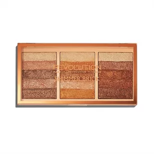 Makeup Revolution Paleta Shimmer Brick - Palety i zestawy do makijażu - miniaturka - grafika 1
