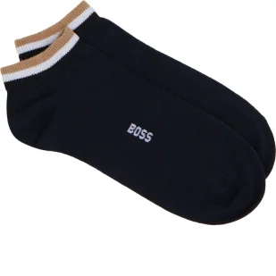 BOSS BLACK Skarpety/stopki 2-pack - Skarpetki męskie - miniaturka - grafika 1