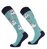 Skarpetki jeździeckie - Comodo Podkolanówki jeździeckie ALPAKA MINT - miniaturka - grafika 1