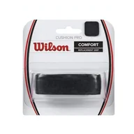 Tenis ziemny - Owijka bazowa do tenisa Wilson Cushion Pro Grip Czarna 1 szt - miniaturka - grafika 1