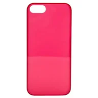 Etui i futerały do telefonów - XQISIT Etui do Apple iPhone 5/5S iPlate Ultra Thin Czerwony (13020) - miniaturka - grafika 1