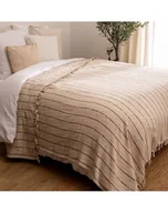 Narzuty - Koc Bawełniany Pled Narzuta Bawełniana Cubierta 240x260 cm - miniaturka - grafika 1