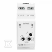 Sterowniki i przekaźniki - Przekaźnik czasowy przełączany w zerze wielofunkcyjny 230V AC PCM-34 - miniaturka - grafika 1