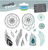 Scrapbooking - Aladine Stemple silikonowe, łapacze snów - miniaturka - grafika 1