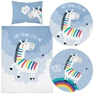 Pościel dla dzieci - Pościel 90 x 120 Bawełna Dziecięca Maya Moo 3614A - miniaturka - grafika 1
