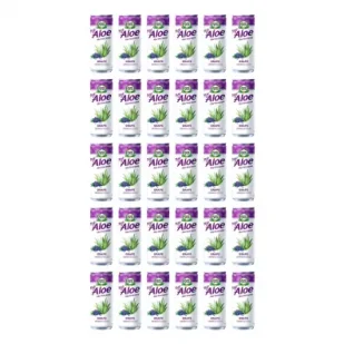Pure Plus Napój z aloesem Aloe Vera Drink Winogrono Zgrzewka 30 x 240 ml - Soki i napoje niegazowane - miniaturka - grafika 1