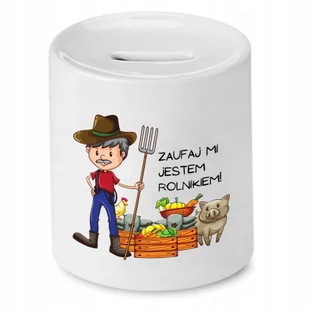 Dla Listonosza Skarbonka na Urodziny na Prezent z Nadrukiem ze Zdjęciem + Opakowanie na prezent (wzór 02) - Skarbonki Dla Listonosza Skarbonka na Urodziny na Prezent z Nadrukiem ze Zdjęciem + Opakowanie na prezent (wzór 02) - Skarbonki - miniaturka - grafika 1