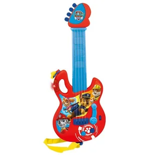 Reig Gitara elektroniczna 4 struny z wgranymi melodiami, światłem i paskiem 2014 - Instrumenty muzyczne dla dzieci - miniaturka - grafika 1