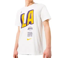 Koszulki męskie - Koszulka The Nike Tee NBA Los Angeles Lakers DR6723100 M - miniaturka - grafika 1