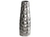 Wazony i flakony - Wazon Na Kwiaty Metalowy Srebrny Sukhothai - miniaturka - grafika 1
