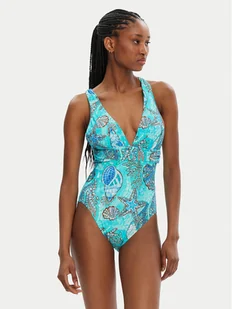Seafolly Strój kąpielowy La Mer 10950-214 Turkusowy - Stroje kąpielowe - miniaturka - grafika 1
