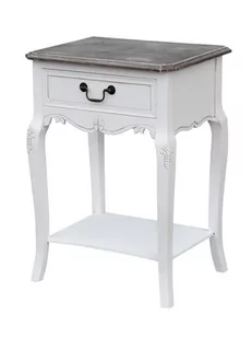 Rimini White RIW019 Szafka nocna - Szafki nocne - miniaturka - grafika 1