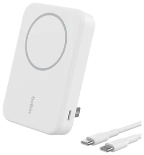 Belkin BPD008BTWH BoostCharge Pro Magnetic 10000mAh,15W Qi2, MagSafe Biały - Powerbanki - miniaturka - grafika 2