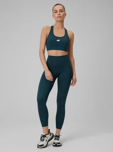 4F Legginsy treningowe szybkoschnące damskie - turkusowe XS - Legginsy 4F Legginsy treningowe szybkoschnące damskie - turkusowe XS - Legginsy - miniaturka - grafika 1
