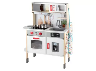 PLAYTIVE PLAYTIVE Kuchnia drewniana do zabawy z akcesoriami 4055334267106 - Zabawki AGD - miniaturka - grafika 1