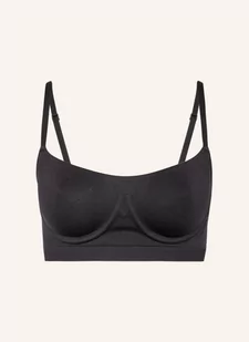 Calvin Klein Gorset Bonded Flex schwarz - Biustonosze - miniaturka - grafika 1