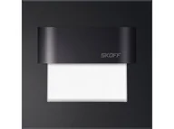 Oprawy, klosze i abażury - Oprawa schodowa LED CZARNY 0,8W CW 6500K TANGO stick SKOFF - miniaturka - grafika 1