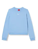 Bluzy damskie - HUGO Damska bluza Shuffle Loungew, Light/Pastel Blue451, XL - miniaturka - grafika 1