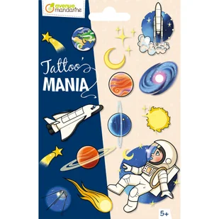 Tatuaże zmywalne Kosmos - Zabawki kreatywne - miniaturka - grafika 1