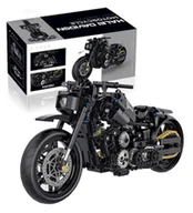 Klocki - klocki motocykl 586-elem 33cm chopper - miniaturka - grafika 1