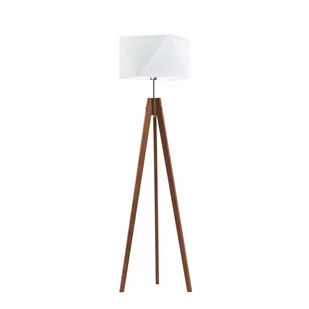 Lysne Lampa podłogowa LAGOS stelaż biały abażur biały 88890 - Lampy stojące - miniaturka - grafika 2