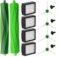 Akcesoria do robotów sprzątających - Zestaw do iRobot Roomba E5 E6 E7 I7 fi3+ i4+ i6+ i8+ e6 j7+ filtry szczotki - miniaturka - grafika 1