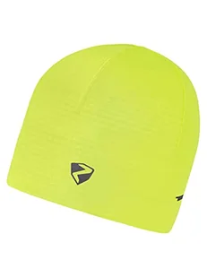 Ziener Czapka damska/męska IAON | outdoor, biegi narciarskie, do biegania/elastyczna, oddychająca, kolor żółty Poison Yellow, L - Czapki damskie - miniaturka - grafika 1